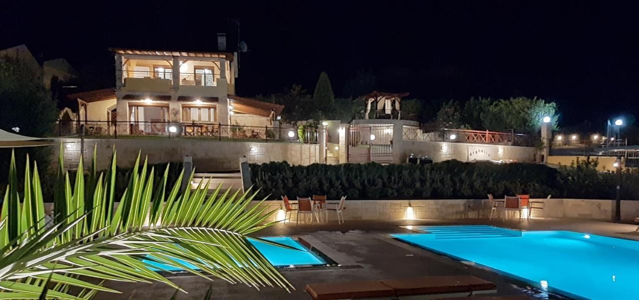Aracelia Villas With Private Pool Siviri Exteriér fotografie