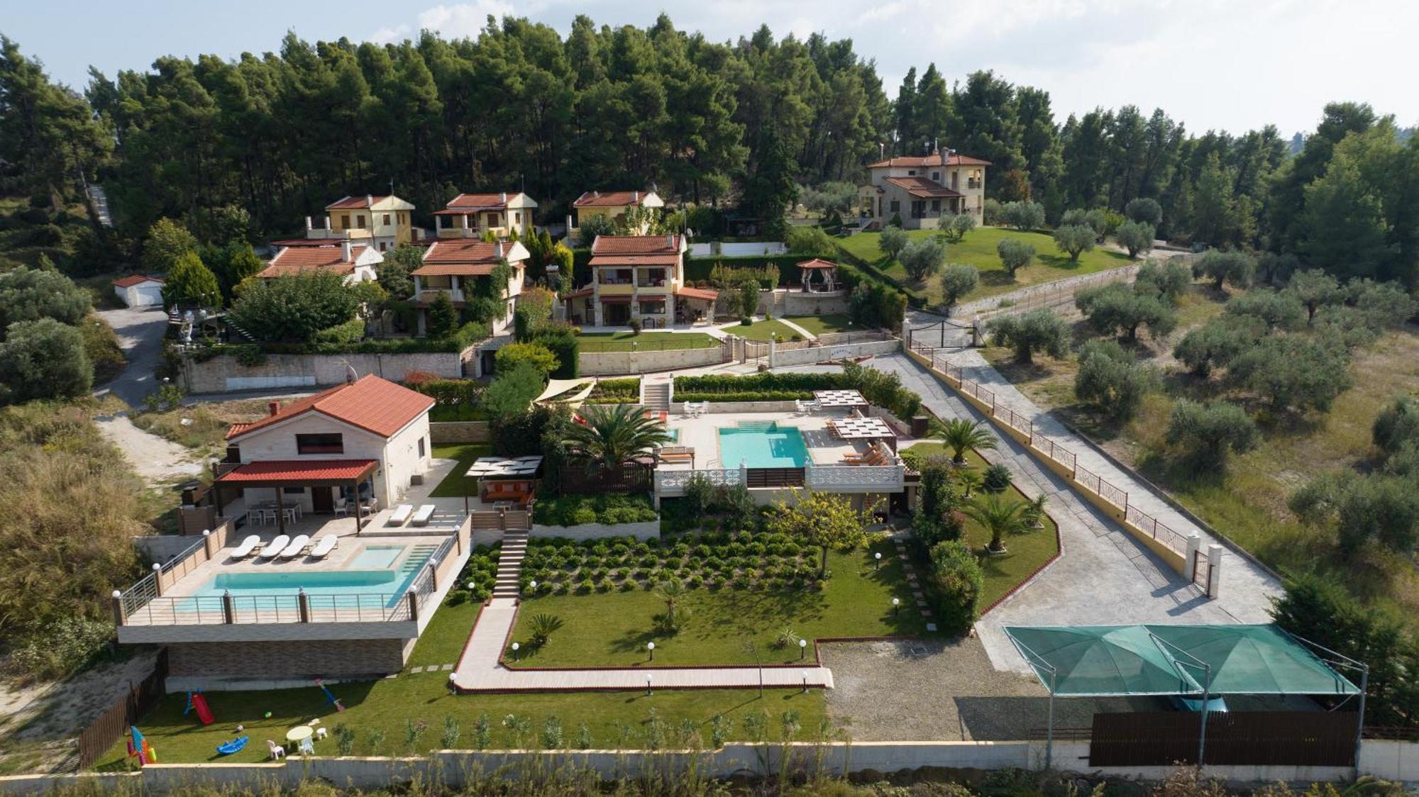 Aracelia Villas With Private Pool Siviri Exteriér fotografie