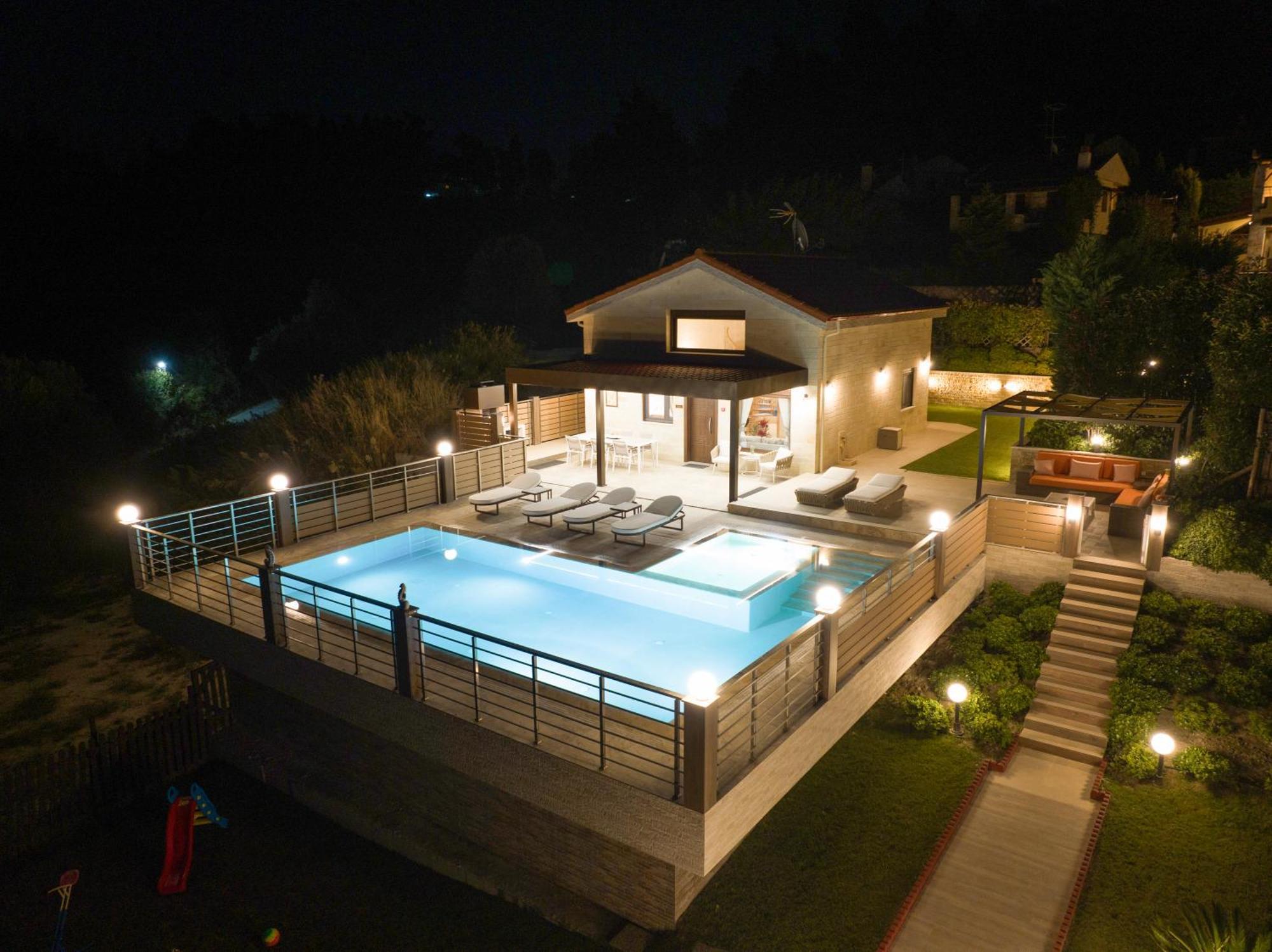 Aracelia Villas With Private Pool Siviri Exteriér fotografie
