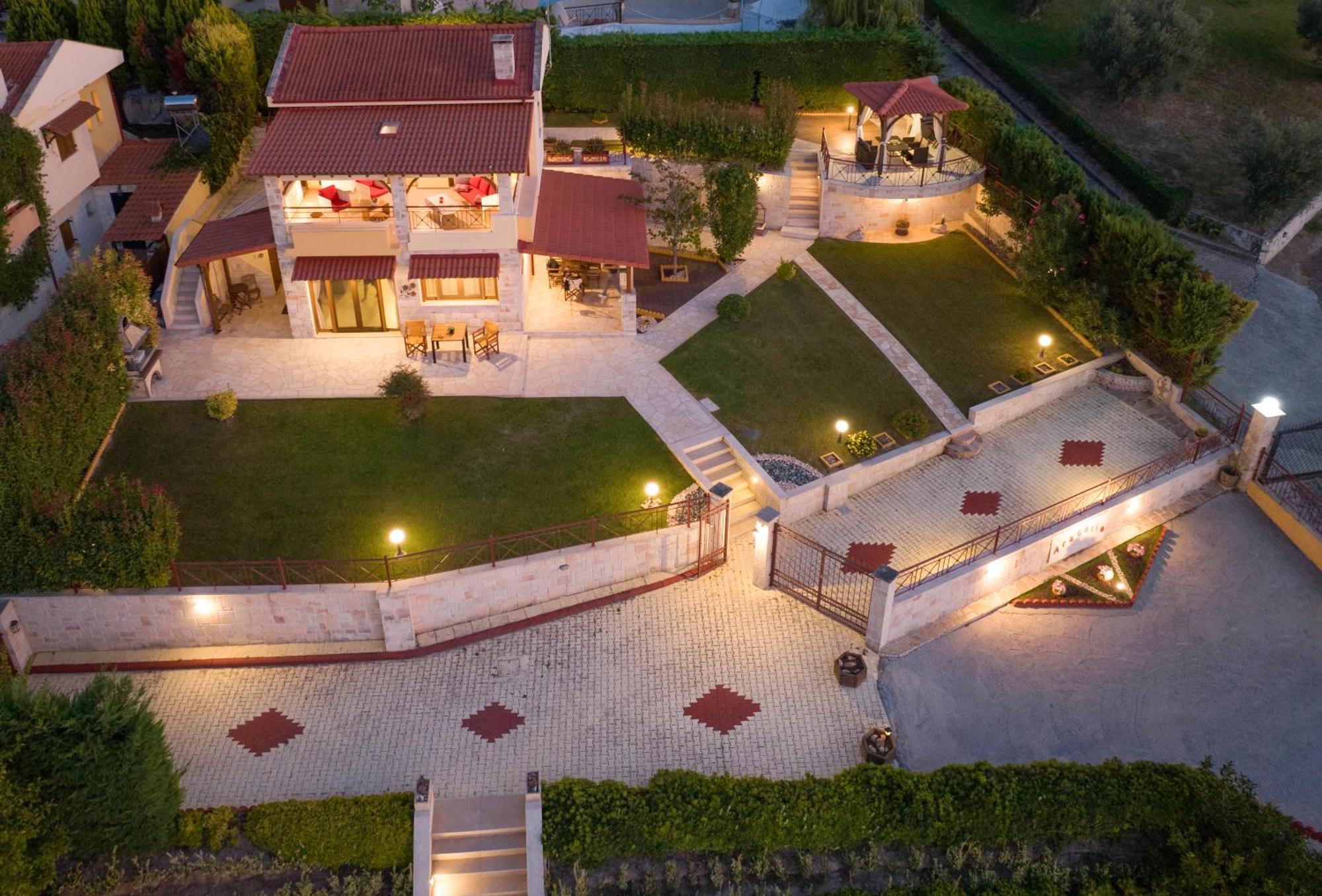 Aracelia Villas With Private Pool Siviri Exteriér fotografie