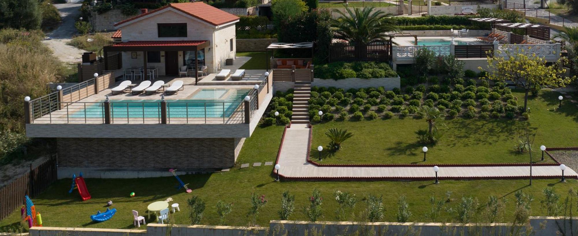 Aracelia Villas With Private Pool Siviri Exteriér fotografie
