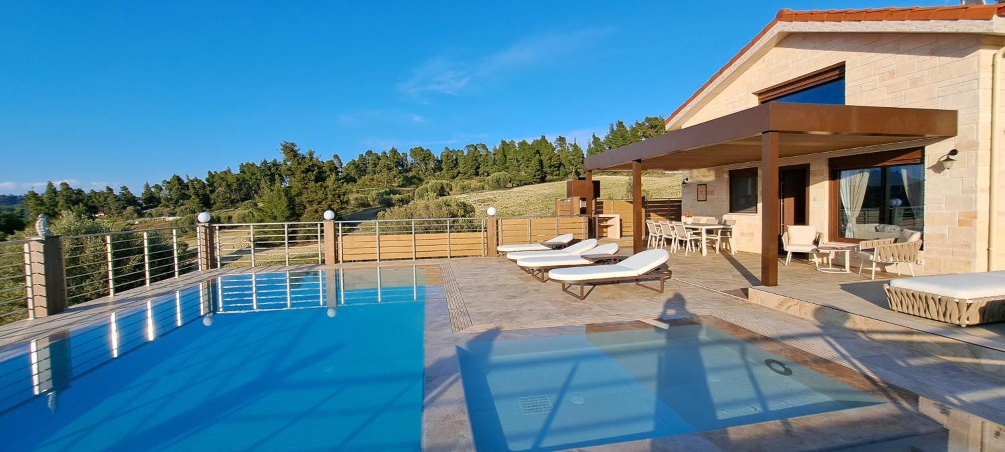 Aracelia Villas With Private Pool Siviri Exteriér fotografie