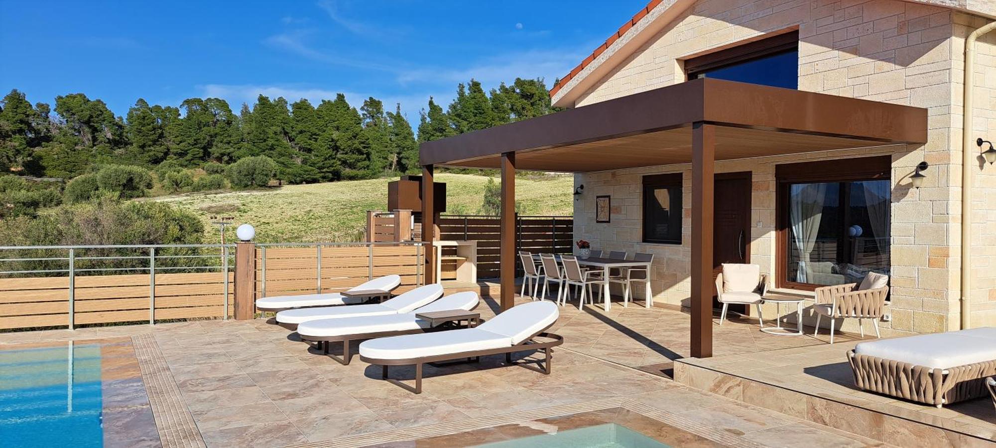 Aracelia Villas With Private Pool Siviri Exteriér fotografie