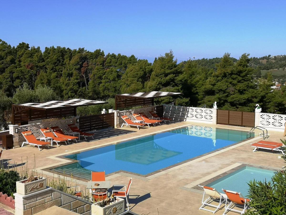 Aracelia Villas With Private Pool Siviri Exteriér fotografie